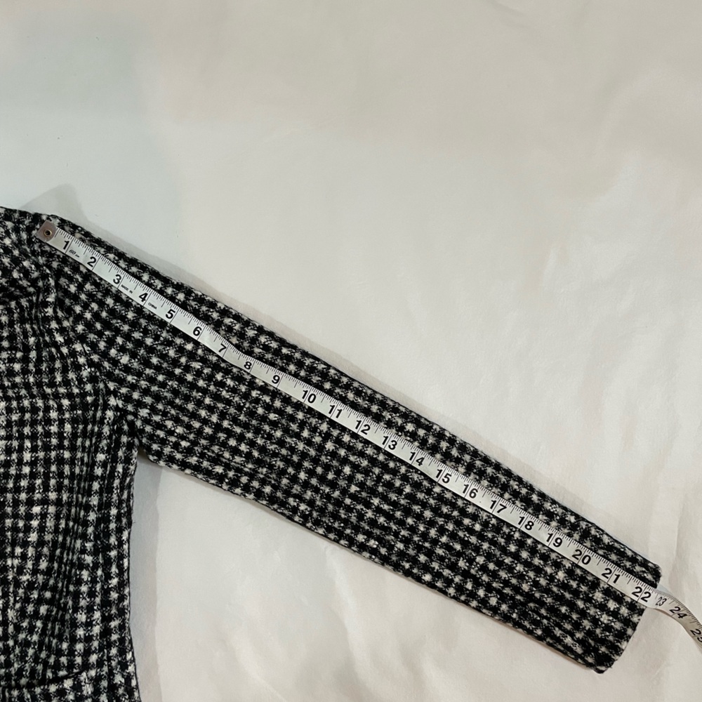 Weekend MaxMara Black and White Checkered Jacket - Picture 8 of 8